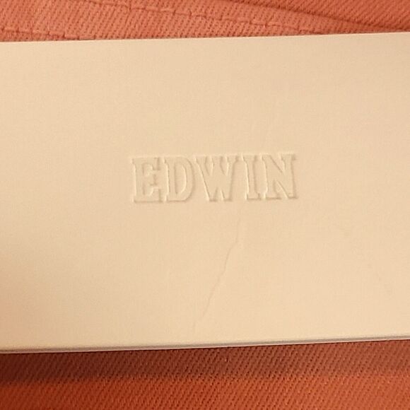 New EDWIN Women's (27) Petal Pink Pixie Mid Rise Skinny Jeans $148 - Picture 16 of 16